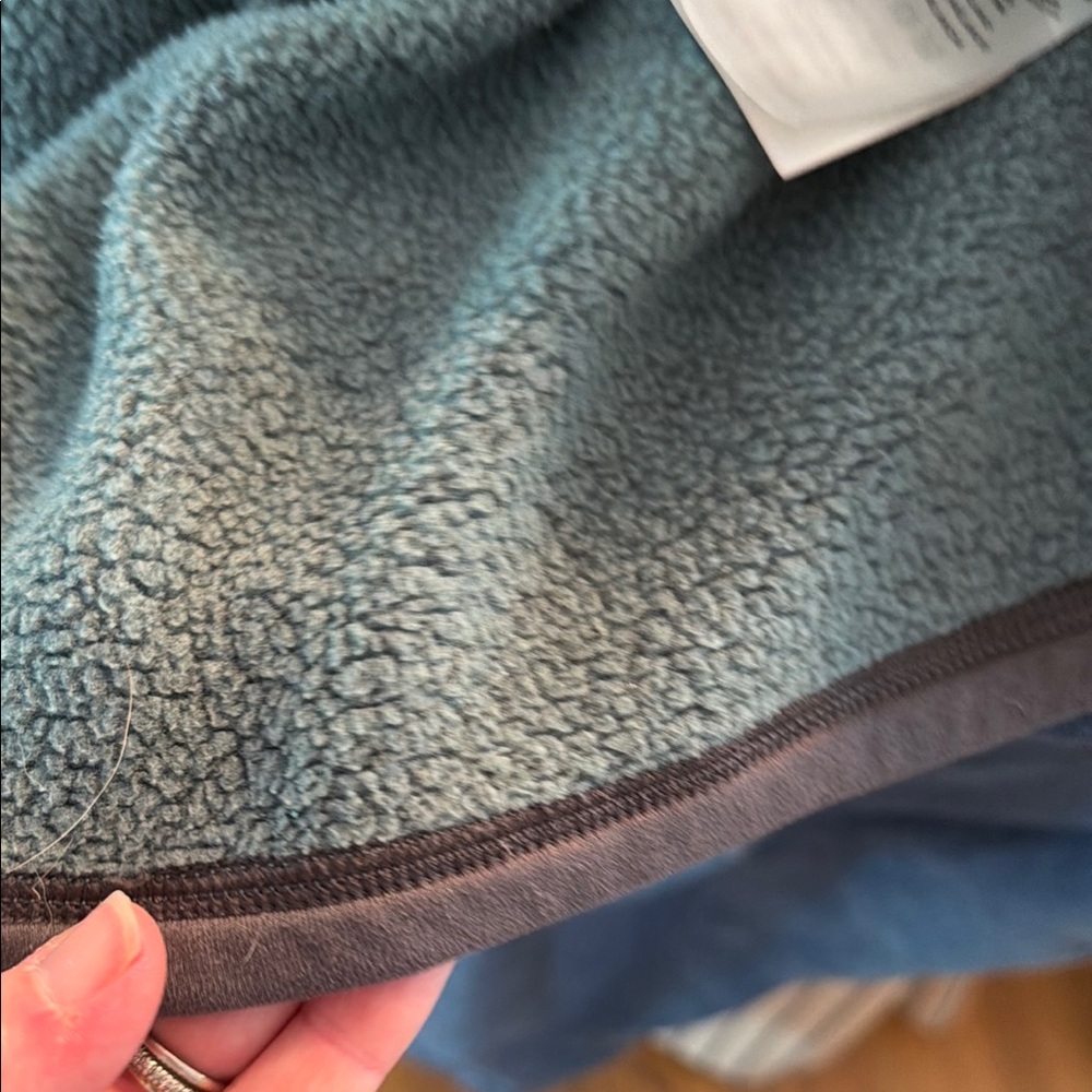 Patagonia Men's Half-Zip Fleece Pullover - Teal Green - Picture 7 of 10